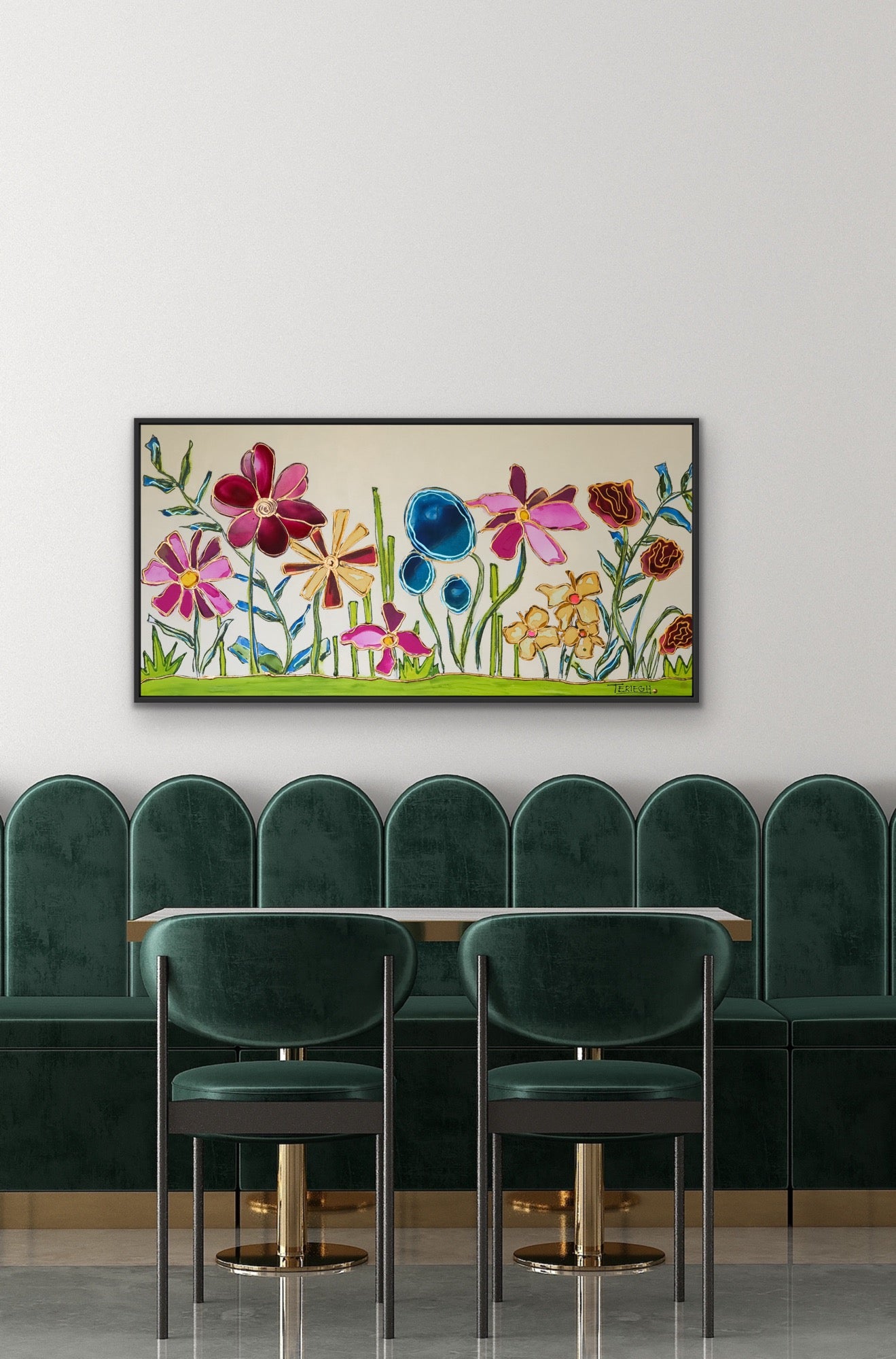 In My Feelings - Original Painting - 24" x 48"