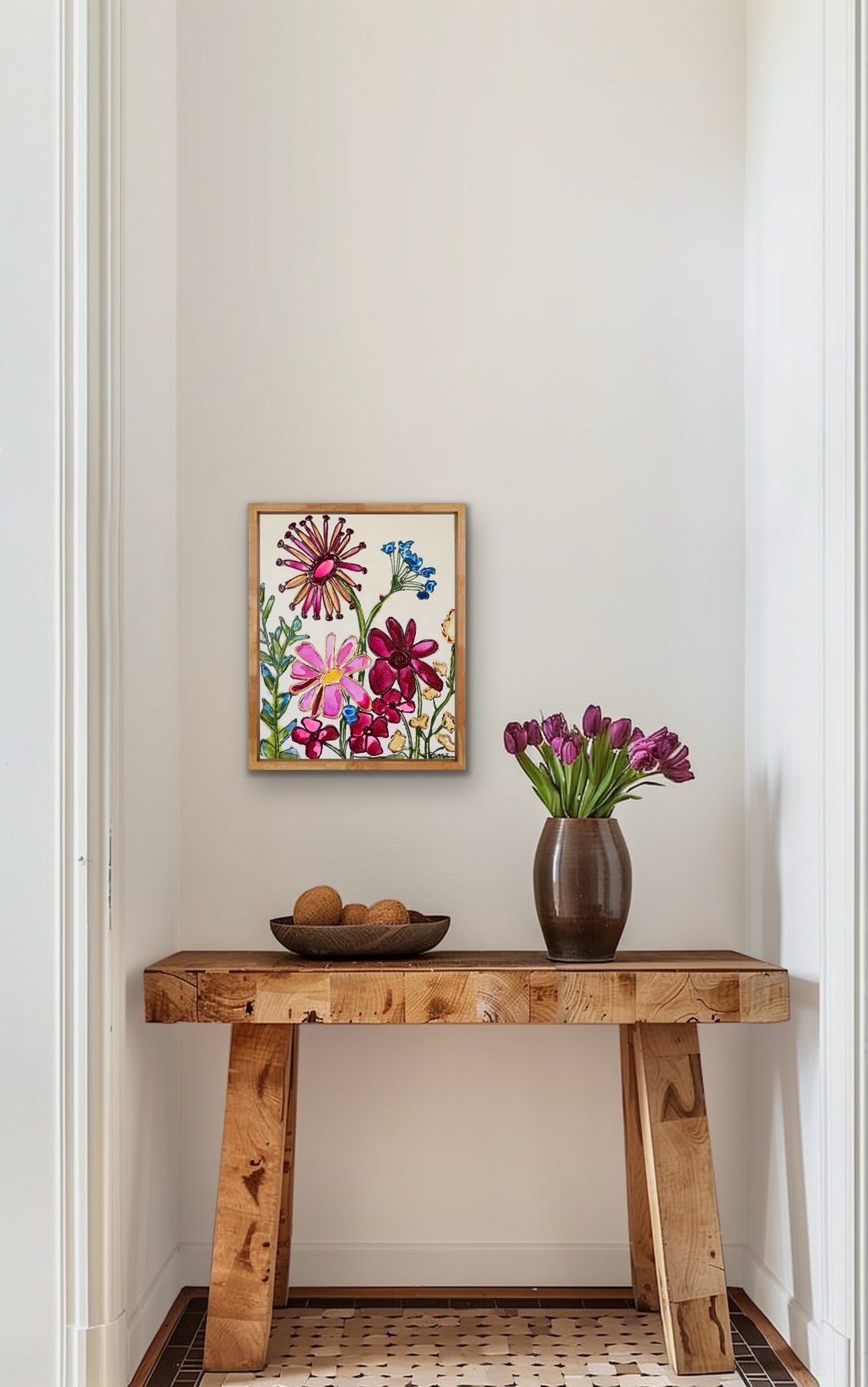 A Sweet Love - Original Painting - 20" x 16"