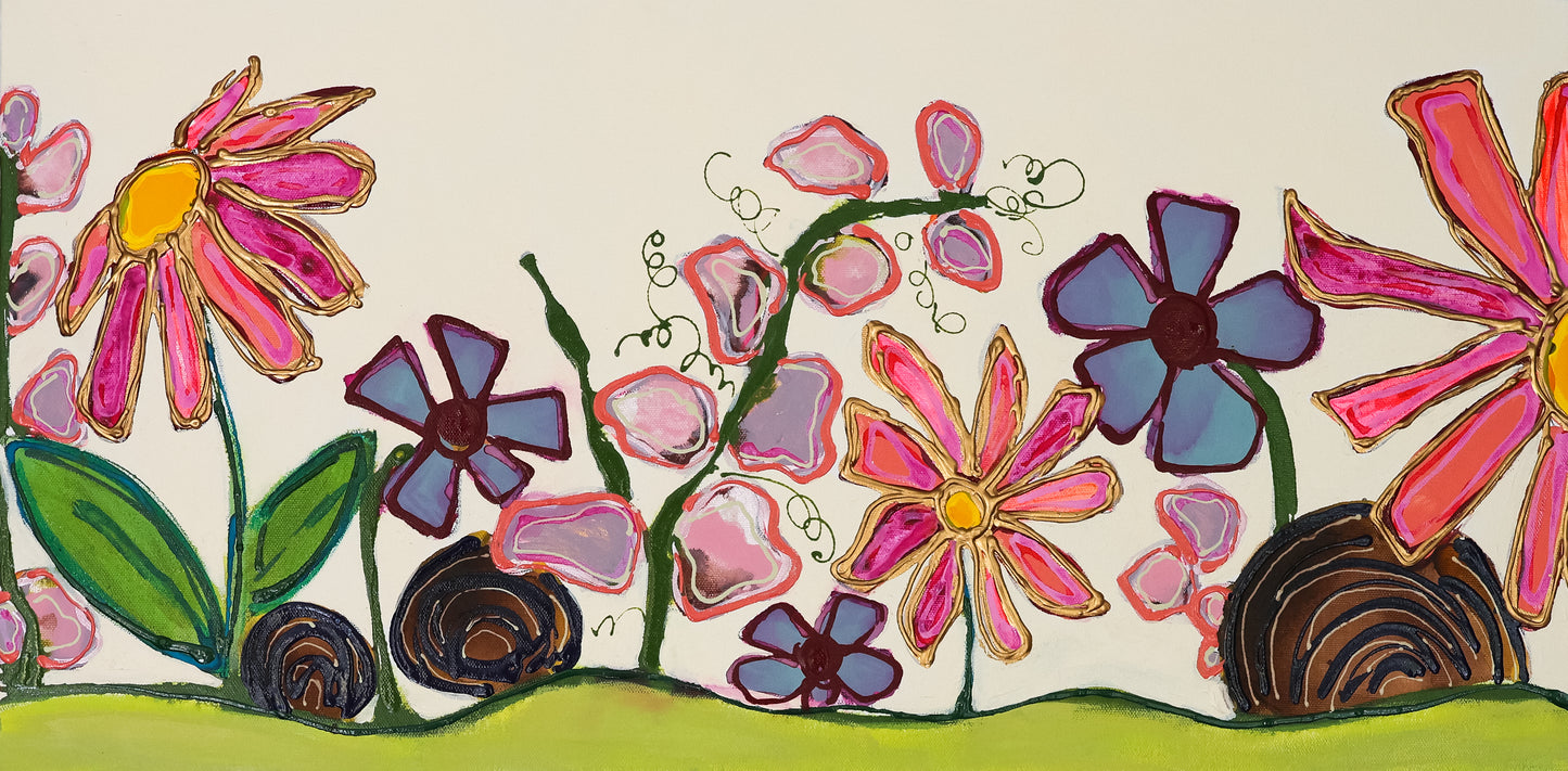 Joy Multiplied - Original Painting - 15" x 30"