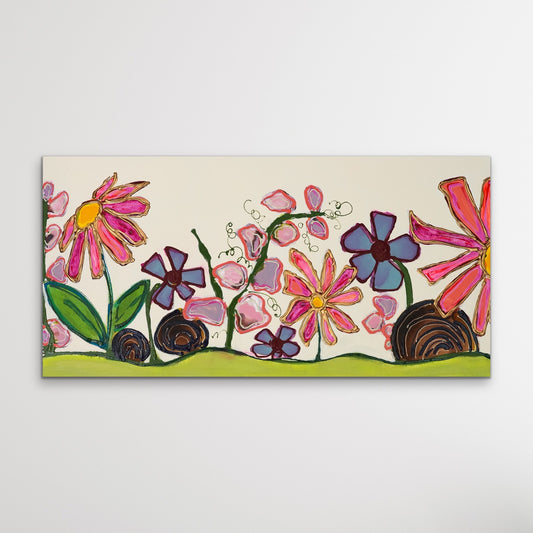 Joy Multiplied - Original Painting - 15" x 30"