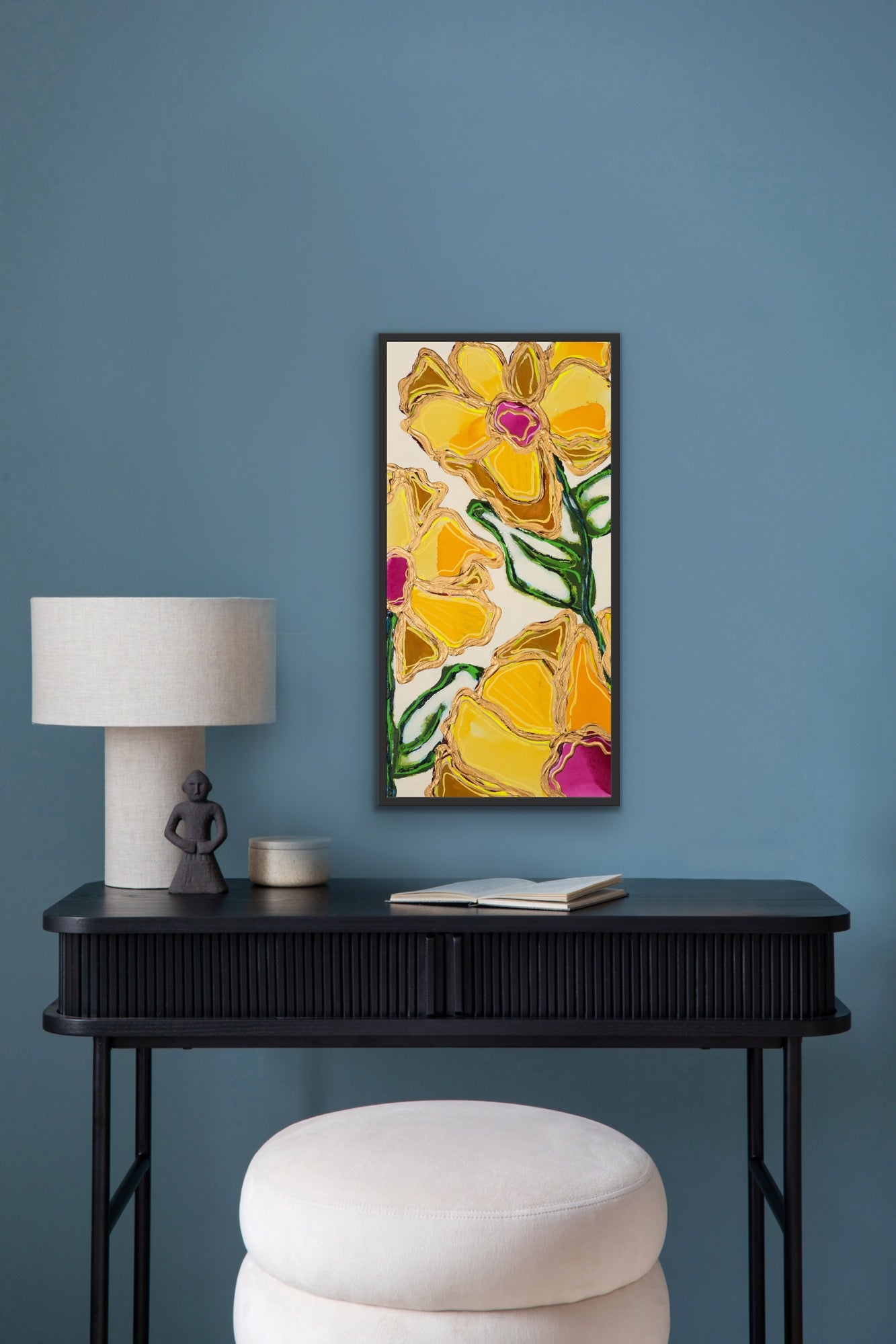 In Full Bloom - Original Painting - 30" x 15"